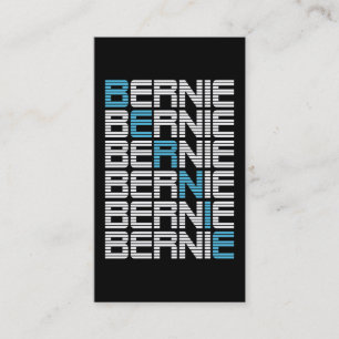 BERNIE sanders textStacks Business Card