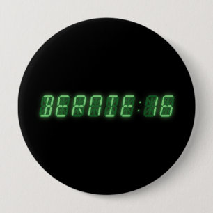Bernie Sanders Time Pinback Button
