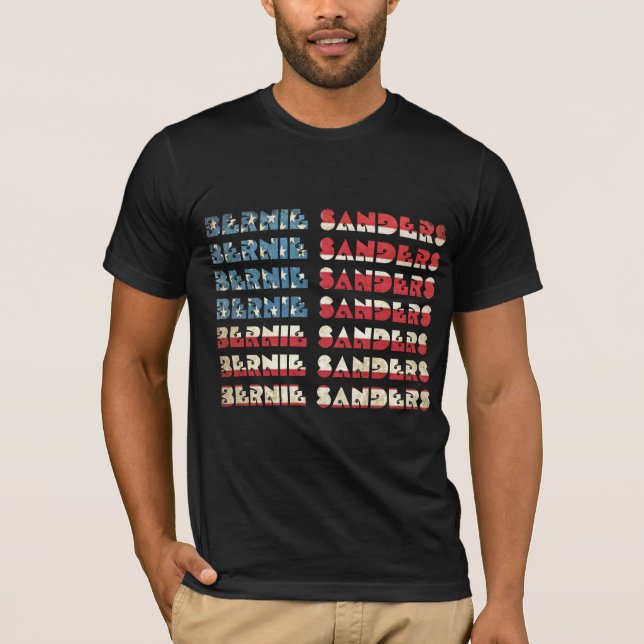 Bernie Sanders USA 2016 T-Shirt V.03 (Front)
