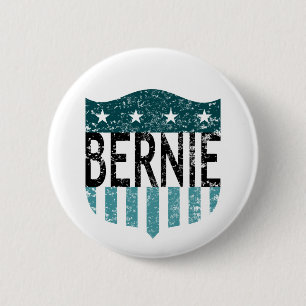 BERNIE stars and stripes Pinback Button