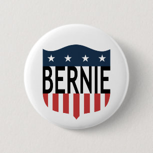 BERNIE stars and stripes Pinback Button