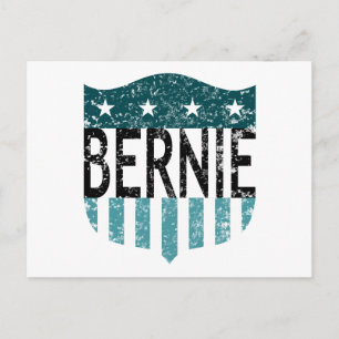 BERNIE stars and stripes Postcard