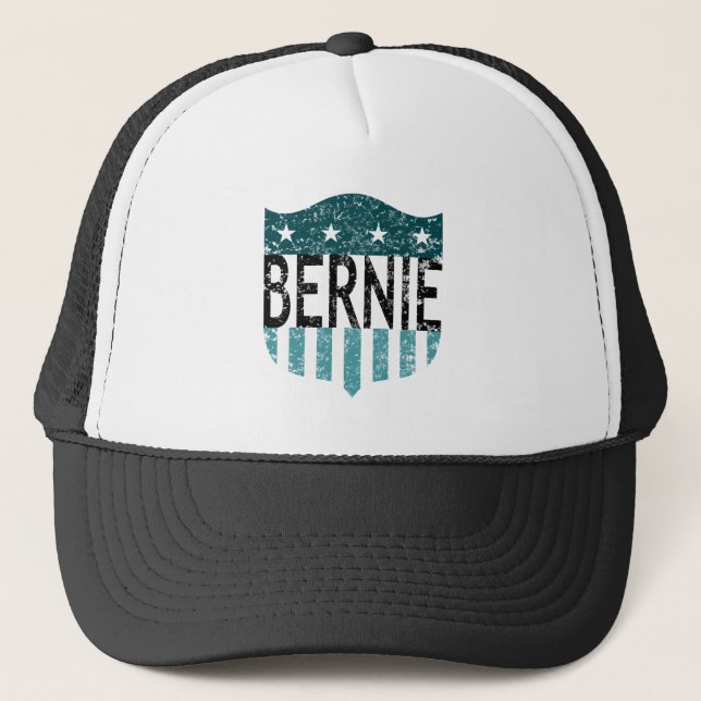 BERNIE stars and stripes Trucker Hat (Front)