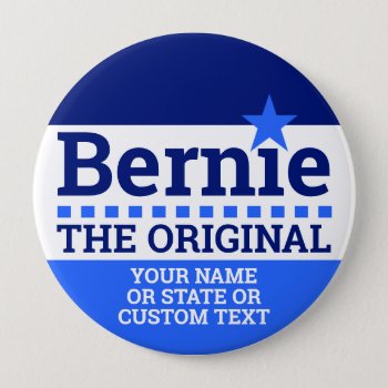 Bernie The Original 2020 Political Democrat Button by TheArtOfVikki at Zazzle