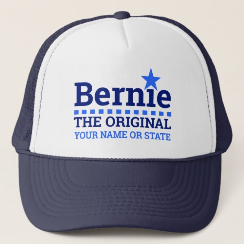Bernie The Original Personalized Sanders 2020 Trucker Hat
