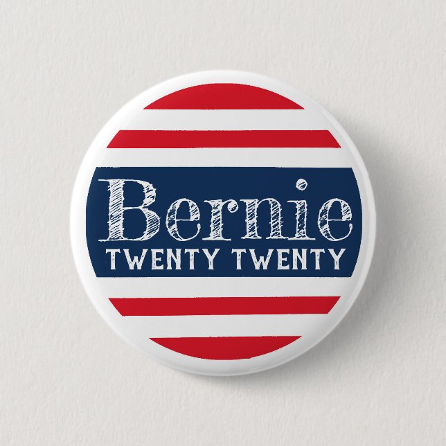 Bernie Twenty Twenty Button (Front)