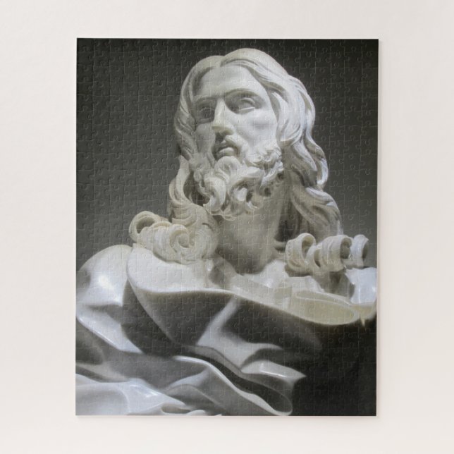 Bernini Jesus sculpture Rome Italy Jigsaw Puzzle (Vertical)