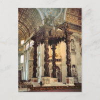 Bernini's canopy over the high altar
