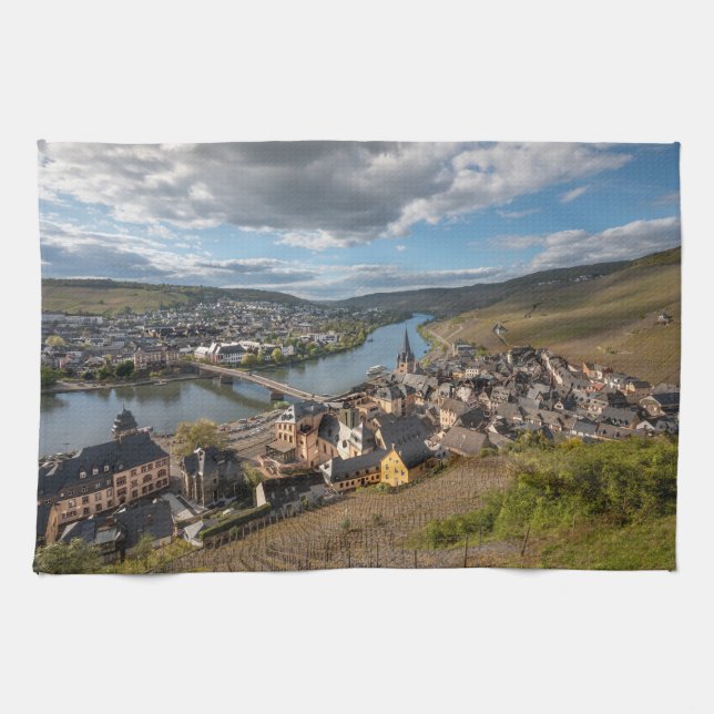 Bernkastel-Kues Germany Kitchen Towel (Horizontal)