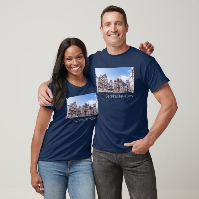 Bernkastel-Kues Historic Facades Germany Souvenir T-Shirt (Unisex)