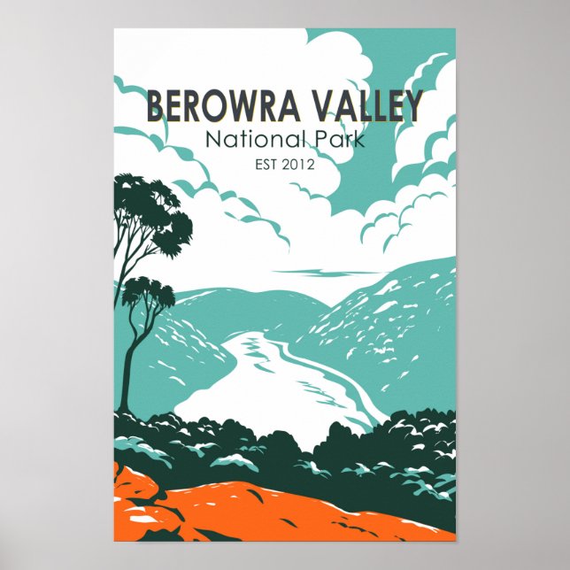 Berowra Valley National Park Australia Poster (Front)