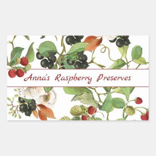 Berries and Foliage Sticker