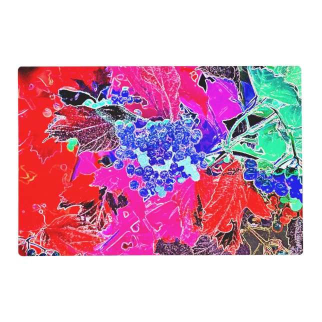BERRIES AND LEAVES PLACEMAT (Front)