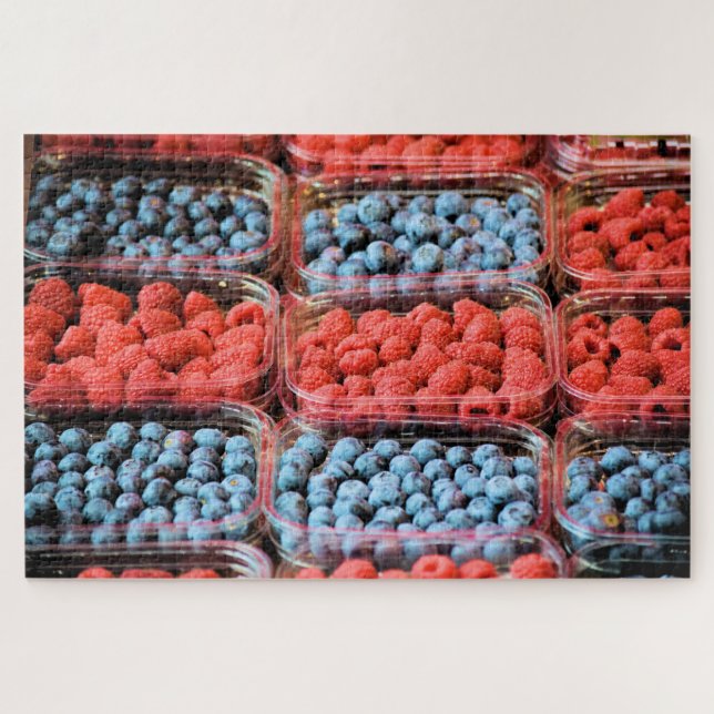 Berries, Berries, and More Berries -20x30- 1014 pc Jigsaw Puzzle (Horizontal)