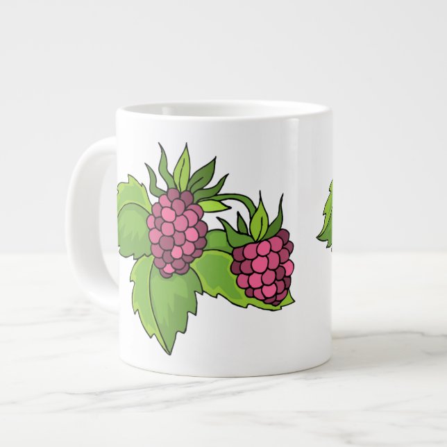 Berries Giant Coffee Mug (Front Left)