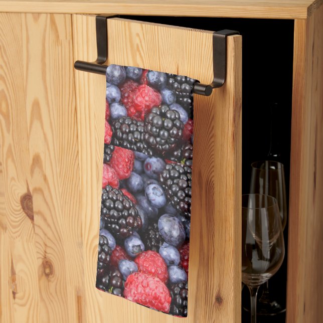 Berries Kitchen Towel (Thirds Fold)