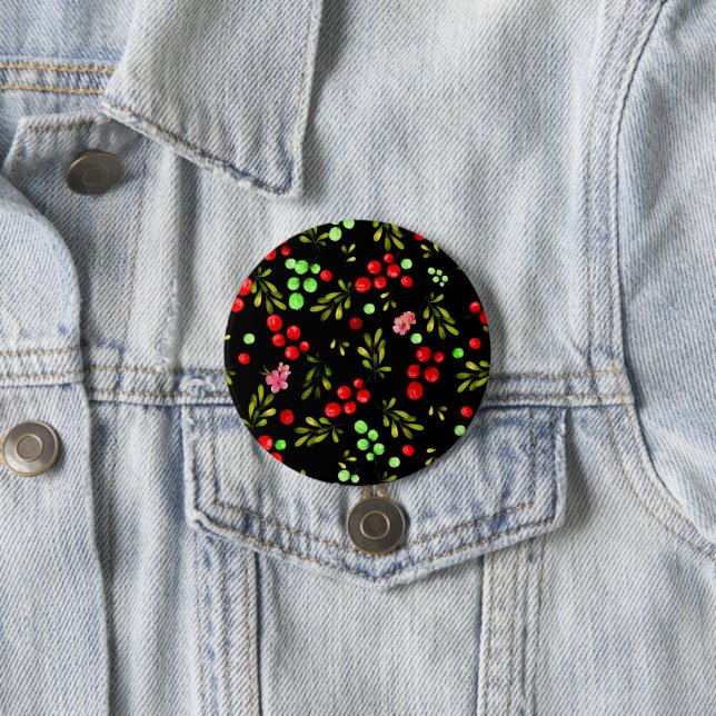 Berries Pattern Button (In Situ)