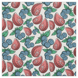 Berries Pattern fabric