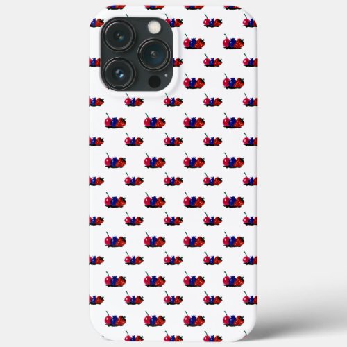 Berries Red Blue Cherry Strawberry Blueberry  iPhone 13 Pro Max Case