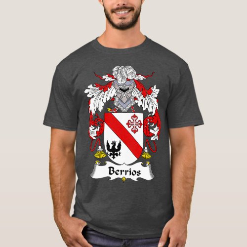 Berrios Coat of Arms  Family Crest T_Shirt