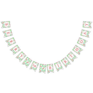 Berry 1st Birthday Banner