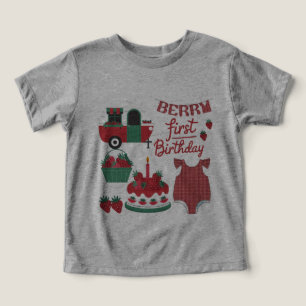 Berry 1st Birthday T-Shirt Toddler T-shirt