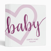 Berry Baby Scrapbook | Radiant Orchard Photo Album 3 Ring Binder