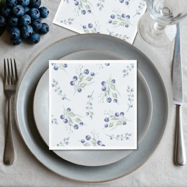 Berry Baby Shower Paper Napkin (Creator Uploaded)