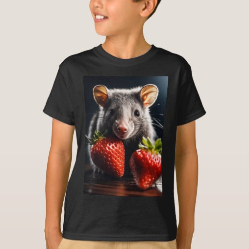 Berry Bandit 3D Print Adventure on a T_Shirt T_Shirt