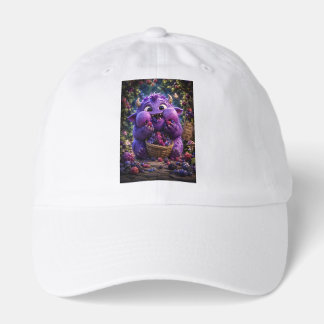 Berry Bandit Cute Monster Fantasy Woodland Art Hat