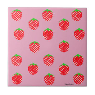 Berry Beautiful Summer Ceramic Tile