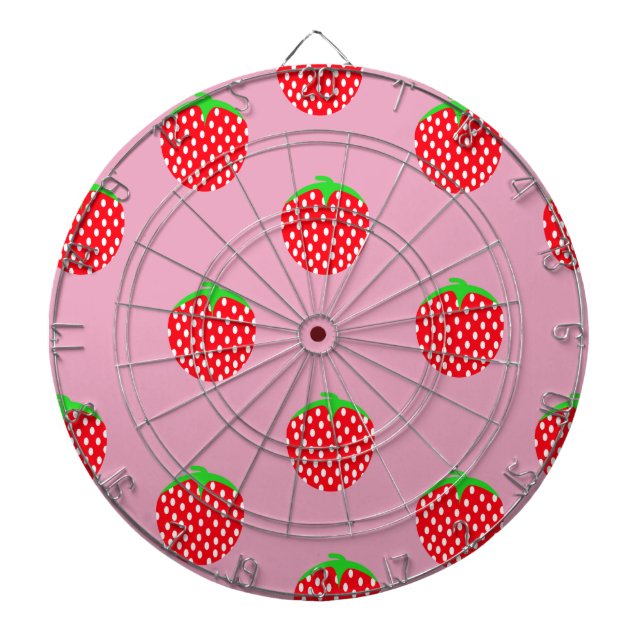 Berry Beautiful Summer Dart Board (Front)