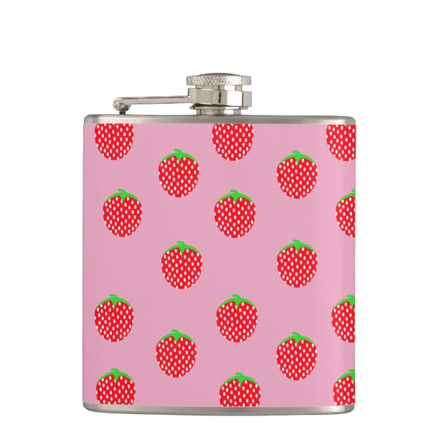 Berry Beautiful Summer Flask (Front)