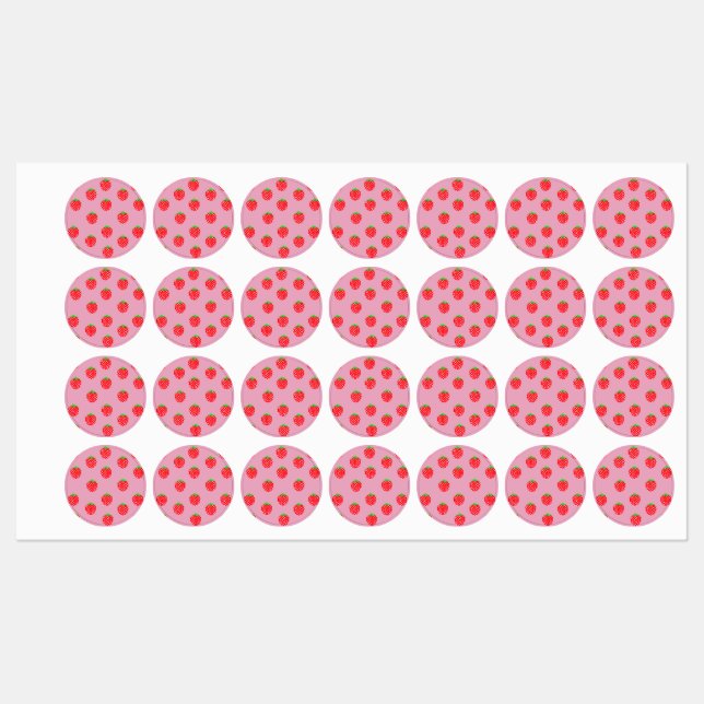 Berry Beautiful Summer Labels (Sheet)