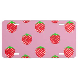 Berry Beautiful Summer License Plate