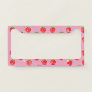 Berry Beautiful Summer License Plate Frame
