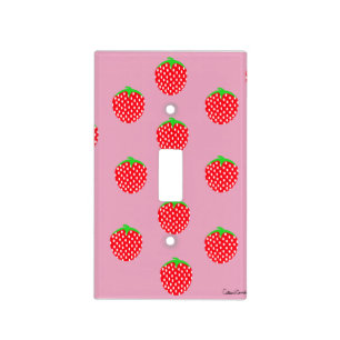 Berry Beautiful Summer Light Switch Cover