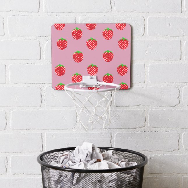 Berry Beautiful Summer Mini Basketball Hoop (In Situ)