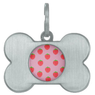 Berry Beautiful Summer Pet ID Tag