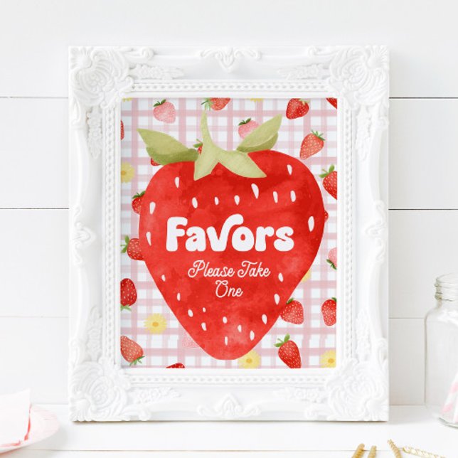 Berry Birthday Favor Sign (Creator Uploaded)