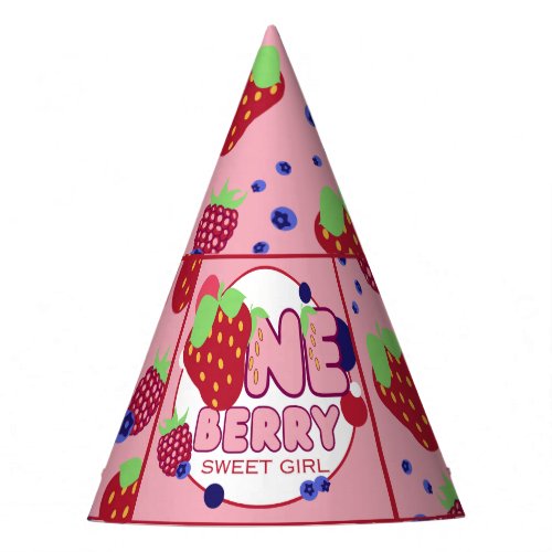 Berry Birthday Party Hat
