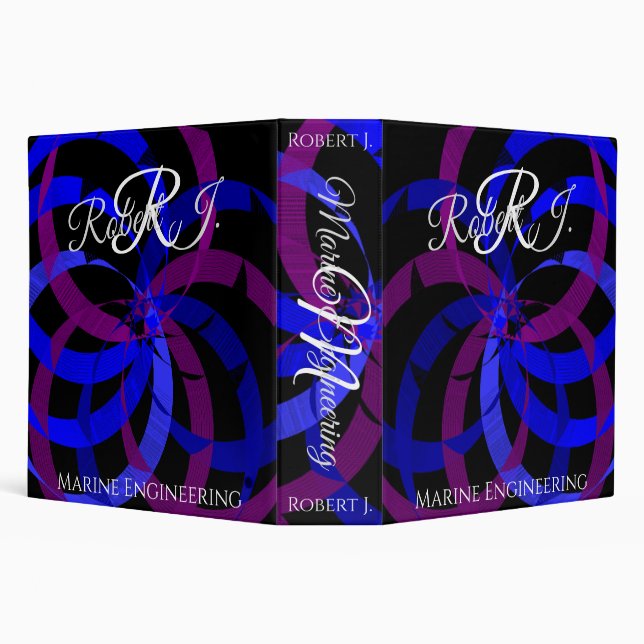 Berry Blend Geometric Binder (Background)