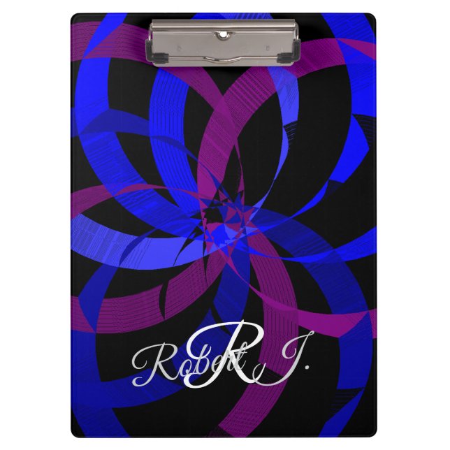 Berry Blend Geometric Clipboard (Front)