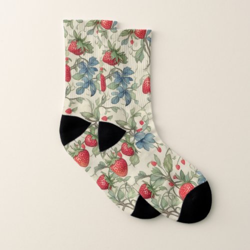 Berry Bliss Stylish Strawberry Socks for Fun 