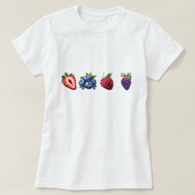 Berry Bliss t-shirt (Design Front)