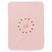 BERRY BLOSSOM BABY BLANKET
