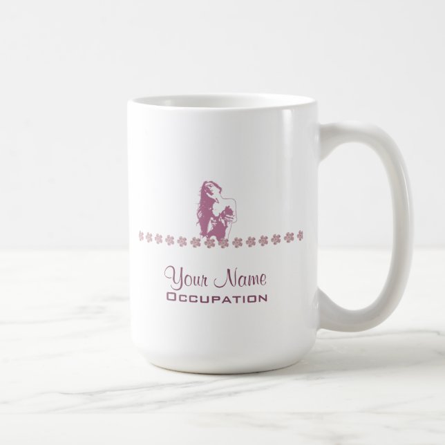 Berry Blossom - Coffee, Tea Mug, Cup (Right)