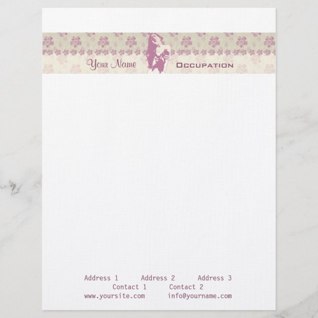 Berry Blossom - Letterhead (Front)