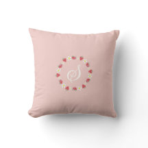 BERRY BLOSSOM PILLOW BABY DECOR