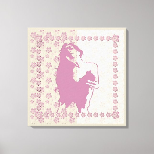 Berry Blossom - Wrapped Canvas Print (Front)